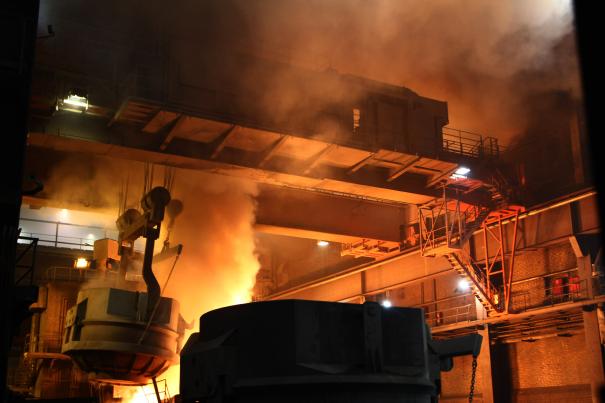 Ovako_Crane in production