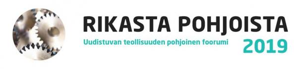 Rikasta pohjoista 2019 kuvitus ja tunnus